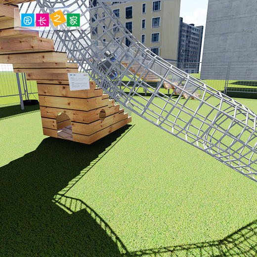 园长之家幼儿园户外玩具组功能提示牌喜鹊木马飞碟火箭海盗船配套 商品图2