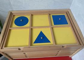 几何图橱+示范板+108张卡片（国际版）