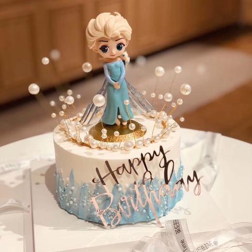 皇冠爱莎冰雪奇缘蛋糕（百分百进口动物奶油） 商品图0