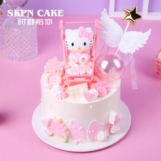 HELLO KITTY猫生日蛋糕 | 时刻陪你 商品图1