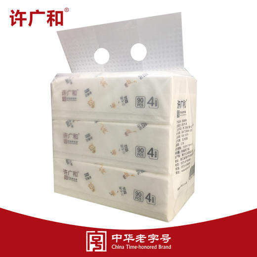 KJ 许广和牌抽纸 软装   （  软装24提/箱） 商品图0