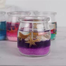 【手工】海洋果冻蜡烛DIY