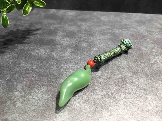 【御珠宫坊】碧玉辣椒挂件 商品图2