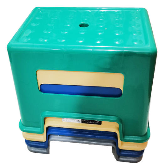 【9.9元/个】zc强升0067中号按摩凳（1101115） 商品图0