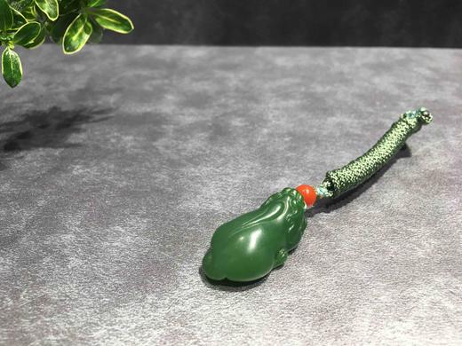【御珠宫坊】碧玉貔貅挂件 商品图1