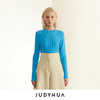 JUDYHUA 下摆不规则设计针织打底上衣 商品缩略图4