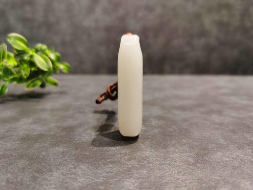 【御珠宫坊】羊脂白玉花挂件 商品图3
