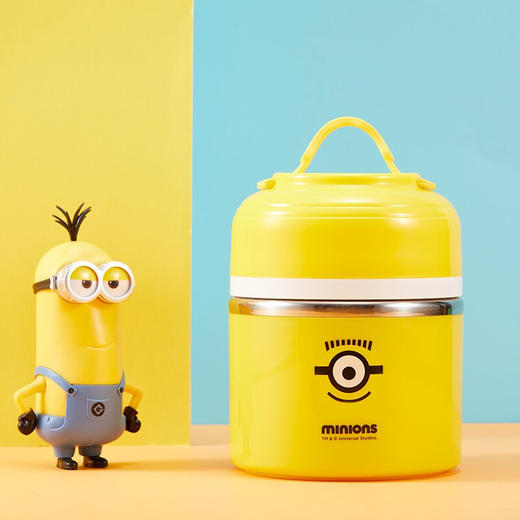 JOHN BOSS神偷奶爸小黄人保温单层便当盒 MN-JBWH03-1  XHR 商品图3