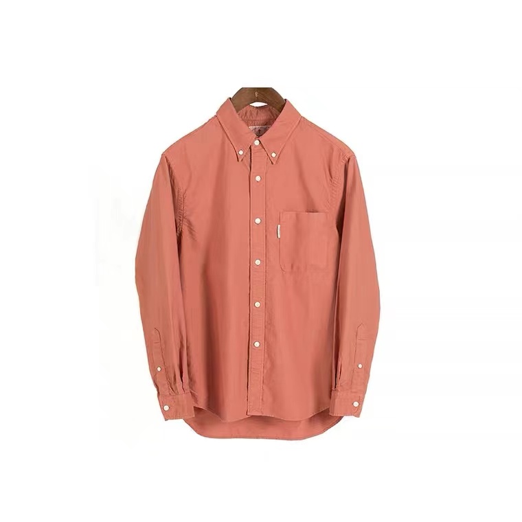 国棉壹厂/01200306/牛津纺单袋工装衬衫VintageRepublic