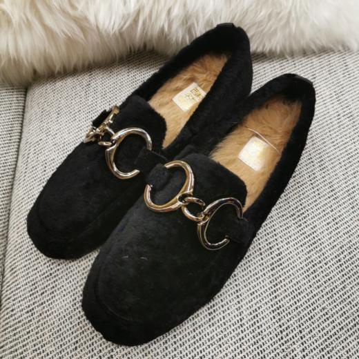 西村名物2021潮流舒适可爱毛毛鞋T21AM12261 商品图0