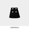 JUDYHUA 纽扣装饰A字半身裙 商品缩略图4