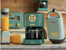  被这复古咖啡机的颜值打败了…… 