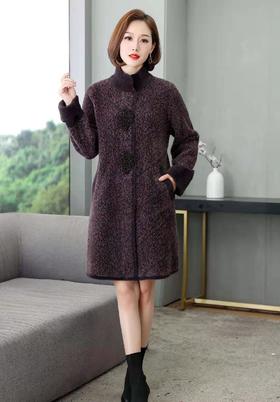 品牌纤之鹿金貂绒外套