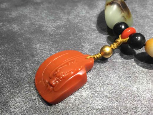 【御珠宫坊·传承系列】和田玉子料原石手串 商品图2