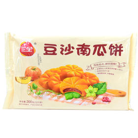 三全豆沙南瓜饼300g