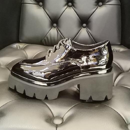 LFGJ 12801 春季新款 中性复古 松糕鞋 商品图1