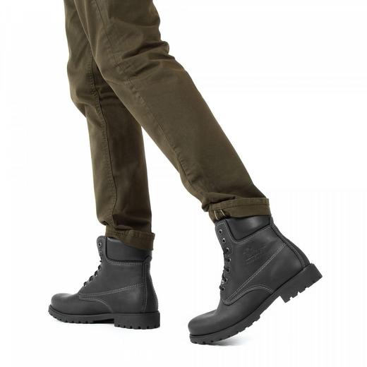 #断码特价40码&44码#西班牙原产经典款男士休闲鞋踝靴四季款黑色P03C3 商品图3