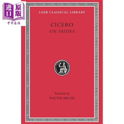 预售 【中商原版】西塞罗 On Duties 英文原版 Cicero 商品图0