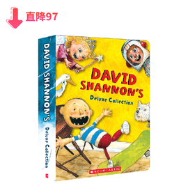 大卫·香农获奖作品合集（10册）David Shannon‘s Deluxe Collection 词典笔点读功能配件 有道商城