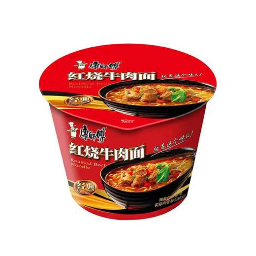 康师傅红烧牛肉开心桶面106g 商品图0