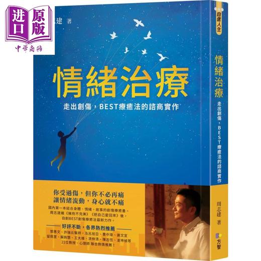 【中商原版】情绪治疗 走出创伤 BEST疗愈法的咨商实作 港台原版 周志建 方智 心理咨商 治疗 拥抱不完美 把自己爱回来 作者新作 商品图0
