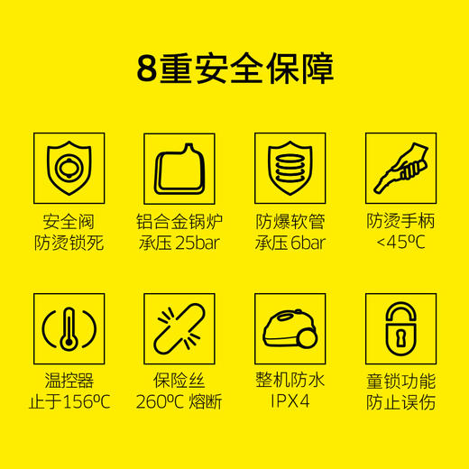 尊享礼卡兑换  KARCHER卡赫蒸汽拖把拖地机家用多功能高压高温蒸汽清洁杀菌率99.99%德国凯驰集团SC2豪华版 商品图7