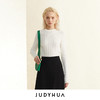 JUDYHUA 下摆不规则设计针织打底上衣 商品缩略图0