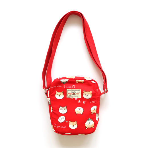 HUJI祤集Toast斜挎包插画小柴头像 商品图2