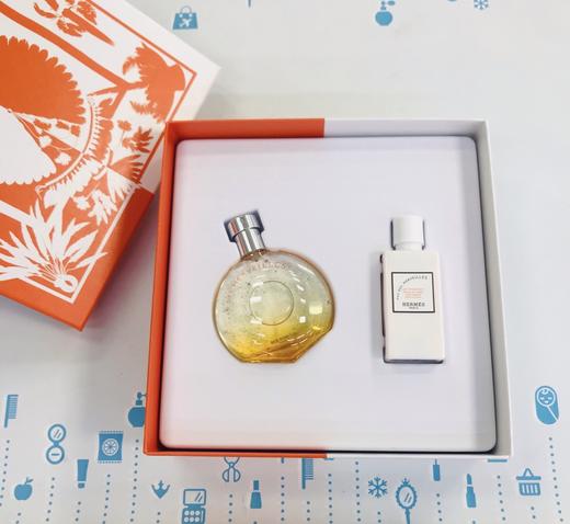 HERMES爱马仕橘彩星光香水套(EDT 50ml +身体乳 40ml)（797462） 商品图0