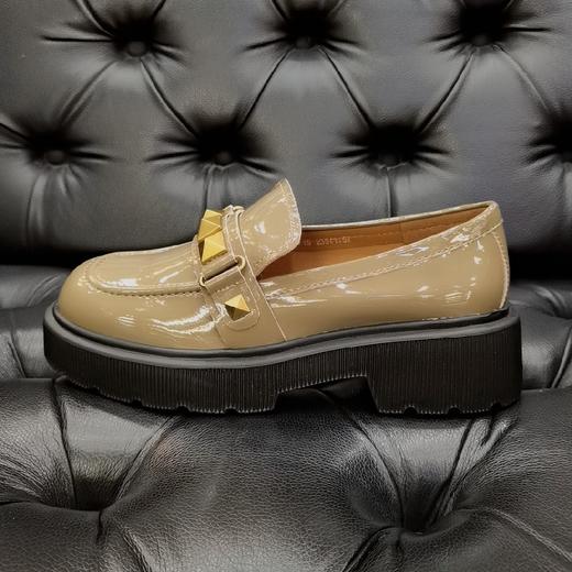 LFGJ    9215   厚底小皮鞋英伦复古时尚金属装饰单鞋。 商品图10