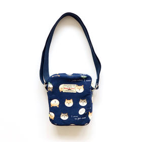 HUJI祤集Toast斜挎包插画小柴头像