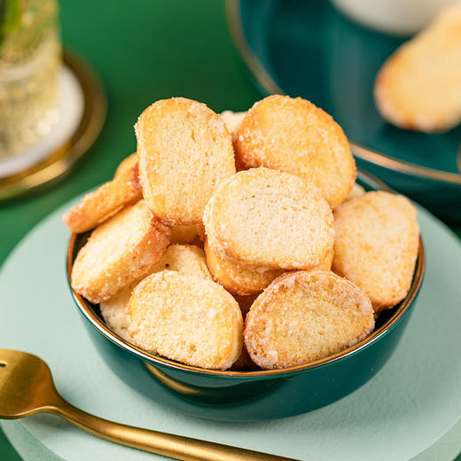 【牛奶蒸的烤馍片】内蒙鲜奶馍酥 奶香酥脆 鲜牛奶和面 不加一滴水 非油炸高颜值 商品图0