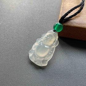 冰种翡翠财神爷