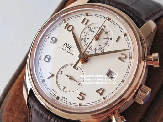 ZF万guo葡萄牙系列多功能计时腕表，自产Cal.89361机芯，尺寸42mmX13.5mm，46毫米直径，自动机械机芯，男士腕表，皮表带，透底 商品图6