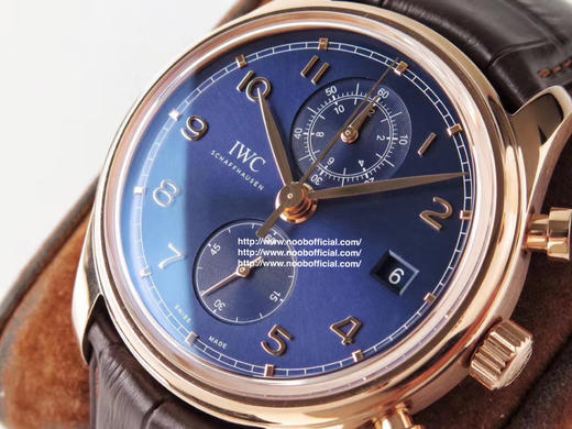 ZF万guo葡萄牙系列多功能计时腕表，自产Cal.89361机芯，尺寸42mmX13.5mm，46毫米直径，自动机械机芯，男士腕表，皮表带，透底 商品图14