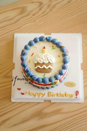 「4寸」手绘小蛋糕