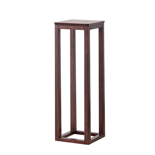 【现代实木风-NJT5101花架】现代实木/现代简约/客厅/楸木/实木花架 商品图4