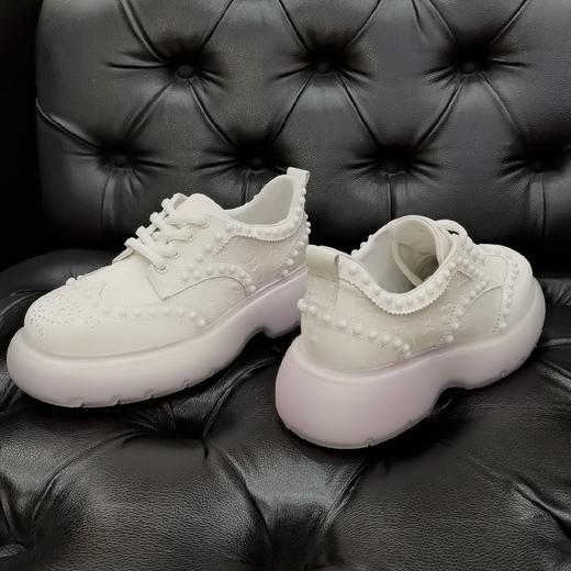 LFGJ.5228.圆头.系带.欧美英伦小皮鞋 商品图4