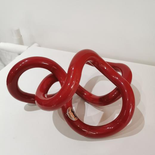 美国中古1982雕塑Tangle Richard Zawitz 红色 带标 商品图3