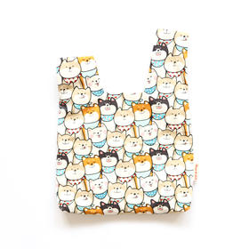 HUJI祤集套结手提包插画热闹阿柴