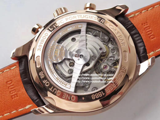 ZF万guo葡萄牙系列多功能计时腕表，自产Cal.89361机芯，尺寸42mmX13.5mm，46毫米直径，自动机械机芯，男士腕表，皮表带，透底 商品图3