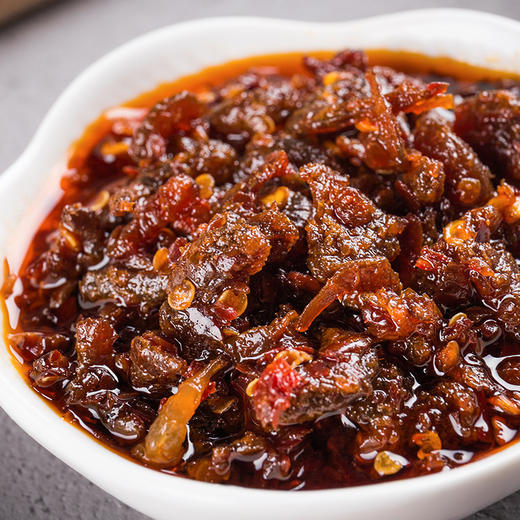 【茂德公香辣酱3种口味靠活礼盒】牛肉鱼仔鸡丁酱3种口味辣椒酱蒜蓉剁椒下饭拌饭辣酱225g*3 商品图4