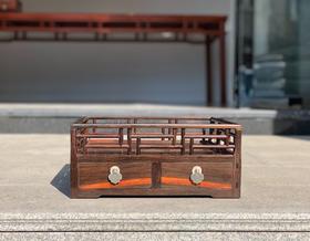 红桥红  家具严选  大红酸枝（交趾黄檀）【酸枝精工 都承盘】