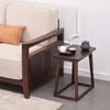 【现代实木风-NJT5312/13休闲几】现代实木风/现代简约/客厅/楸木/实木高低方几 商品缩略图2