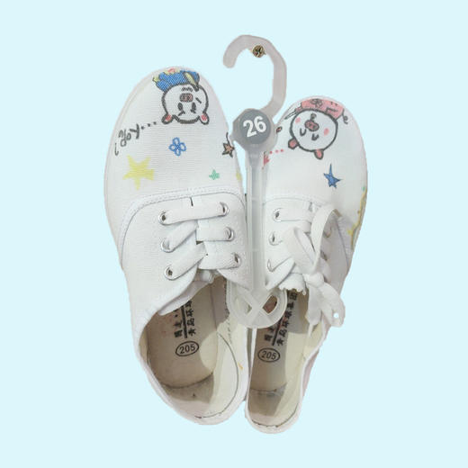 【绘画】儿童帆布鞋 商品图0