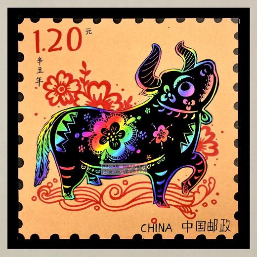 《方寸之间的牛年文化》刮画【自动发货：下单后，点击手机短信中收到的链接，即可获取文件下载的链接；如有任何问题，可添加客服微信hm33268获得帮助】 商品图0