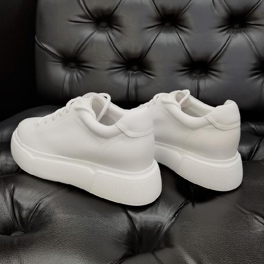 LFGJ.2262.低帮.圆头.系带.休闲百搭小白鞋。 商品图2