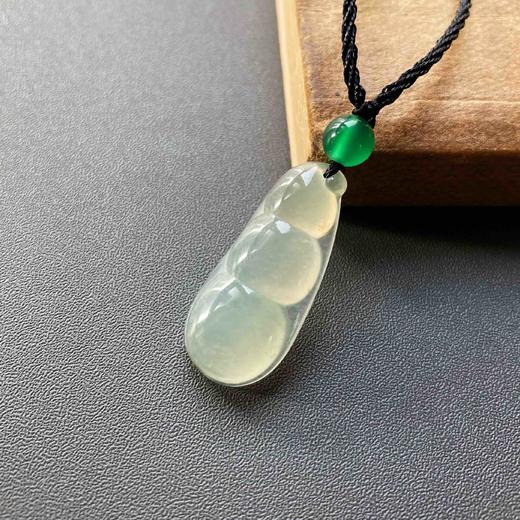 冰种翡翠福豆四季平安 商品图0