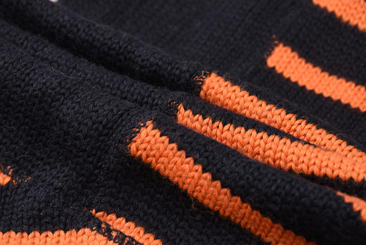 美式休闲 粗毛线 条纹 围巾 PT-286 商品图11