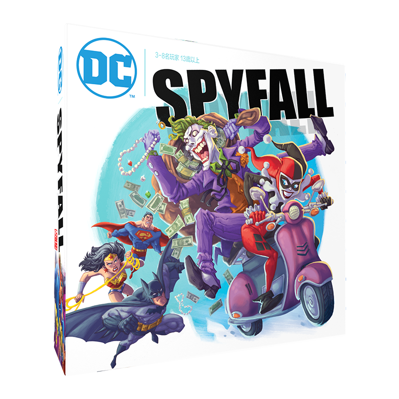 【集石桌游】DC 间谍危机  繁体中文版 DC Spyfall